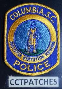 COLUMBIA, SOUTH CAROLINA POLICE FILZ SCHULTER PATCH SC - Bild 1 von 2