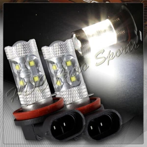 2 X CREE 7000K LED SMD H8 H9 H11 50W Hi Power Daytime Fog Driving Lights Bulbs - Picture 1 of 3