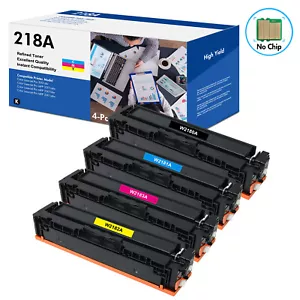 Cartuccia toner 4 pezzi 218A per HP W2180A W2181A W2182A W2183A colore MFP 3301fdw - Foto 1 di 7