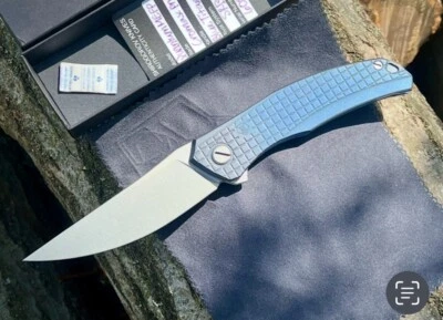 Shirogorov Quantum Blue Ti Monkey Edge FRAG Pattern (MEFP) Titanium CROMAX PM - Image 1 of 4