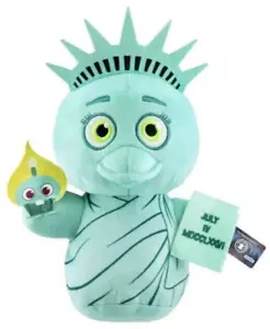 FUNKO FIVE NIGHTS AT FREDDY'S LIBERTY CHICA 7"/18 cm JUGUETE DE PELUCHE SUAVE FNAF NUEVO CON ETIQUETAS - Imagen 1 de 1