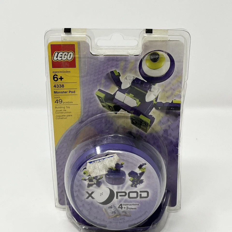 Lego 4338 MONSTER POD Purple - Factory Sealed  2005 -retired -  NEW - NIB - Image 1 of 4