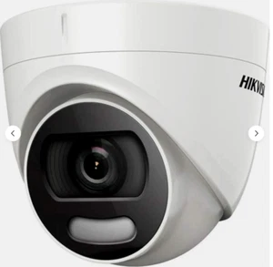 Camera 5MP DS-2CE72HFT-F28 TVI Outdoor Turret ColorVu 2.8mm Wide Angle - Picture 1 of 2