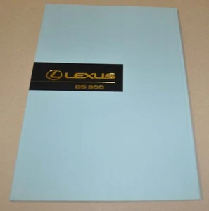 1997 Lexus GS300 Brochure Prospekt EN Arabic - Picture 1 of 14