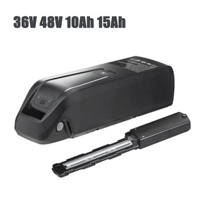 48V 36V 10Ah 15Ah Ebike Lithium Battery for 50W-1500W Electric Bicycle Downtube - Picture 1 of 20