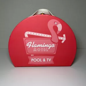 Palm Springs Pink Flamingo Motel Aufbewahrungskoffer Koffer Target Bullseye 2024 - Bild 1 von 17