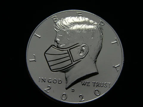 2020- D HOBO NICKEL - Kennedy half dollar  -  THE PANDEMIC Cover