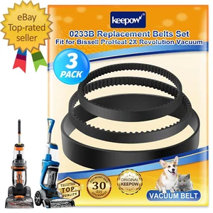 Ersatzriemen Set kompatibel mit Bissell Proheat 2X Revolution Pet Pro Carpe - Bild 1 von 2