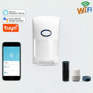 Tuya Smart WiFi Infrared Detector PIR Motion Sensor Alexa Google Home Security - Picture 1 of 12
