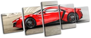 Lykan Hypersport Exotic Supercar Cars MULTI CANVAS WALL ART Picture Print - Picture 1 of 1