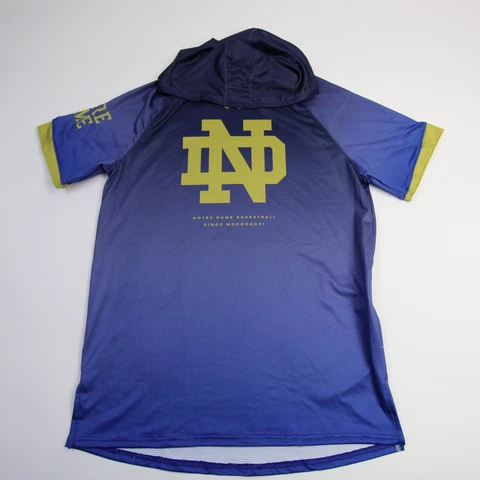 Notre Dame Fighting Irish Under Armour Short Sleeve Shirt Men's Navy New Cover
