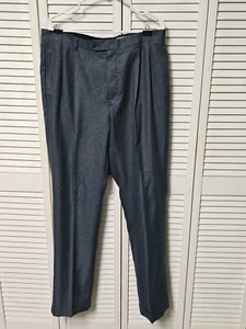 Pantalones de vestir Daniel Cremieux para hombre talla 36x34 azul colección firma - Imagen 1 de 4