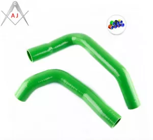 High Performance Silicone Radiator Hoses Kit For Nova 1968 1969 1972 1973 Green - Bild 1 von 5