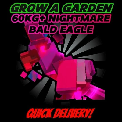🔥 NIGHTMARE HUGE BALD EAGLE 60KG+!🔥GROW A GARDEN - CHEAPEST!⚡💸 - Image 1 of 2
