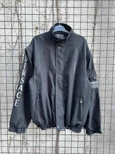 Vintage 90s Versace Jacket Vest 2 in 1 Transformer Size XL - Picture 1 of 24
