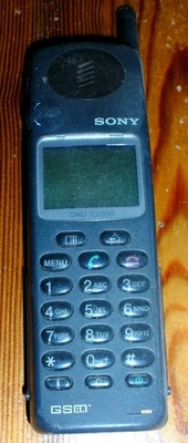 ancien défectueux ? Téléphone portable Sony CMD X-2000 téléphone portable avec batterie - Photo 1/4