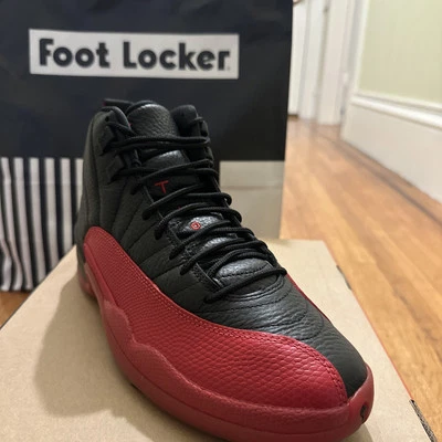 Nike Air Jordan 12 Retro Naranja Brillante talla 9 M / 10.5 W ovo cereza gripe juego Foto 1 de 4