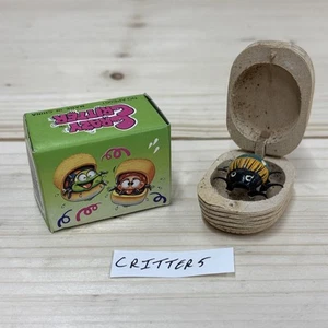 Crazy Critter Bug In A Nut Novelty Ladybug Moving Legs Beetle GREEN BOX VTG NOS - Picture 1 of 10