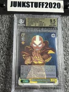 2023 Weiss Schwarz AANG BGS 9.5 Learning Avatar State 007s SR the Last Airbender - Picture 1 of 3