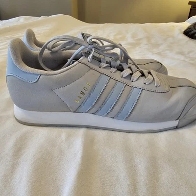 Adidas Originales SAMOA Zapatillas Mujer 11 Gris/Azul PYV 702001 Usadas Foto 1 de 4