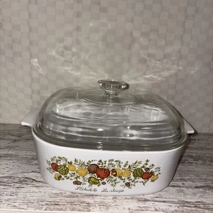 Rare Vintage Corning Ware 4qt-A-12-C L’ Echalote La Sauge. - Picture 1 of 9
