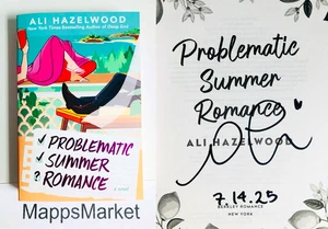 SIGNIERTE Problematische Sommerromanze von Ali Hazelwood 1/1 (2025, Trade PB) DATIERT - Bild 1 von 13