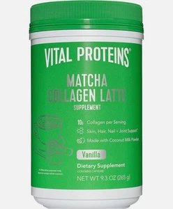 Vital Proteins Matcha Collagen Latte Vanilla 8.3oz Exp 8/15/2025 - Picture 1 of 1