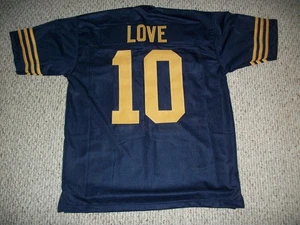 JORDAN LOVE Unsigned Custom Sewn New Throwback Green Bay Jersey S-3XL - Picture 1 of 2