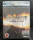 (untested) Call Of Duty: World At War - Pc - Collector’s Edition - Uk Pal - Gc 