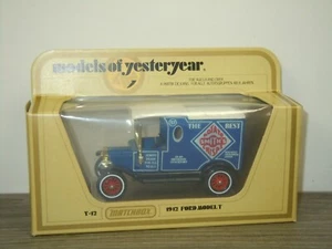 1912 Ford Model T Smith's Potato Crisps - Matchbox Yesteryear Y-12 in Box *48054 - Bild 1 von 3