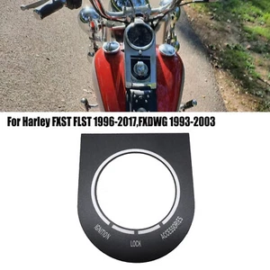 Dash Cover Switch Nameplate For Harley Fat Boy Heritage Softail Classic FLSTC - Picture 1 of 6