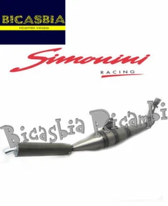 14886 - AUSPUFF AUSDEHNUNG SIMONINI SCHALLDÄMPFER CARBON DM 30 PIAGGIO 50 CIAO - Bild 1 von 1