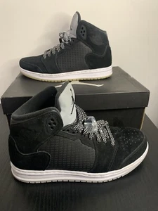 Nike Air Jordan Prime 5 Men’s Size 9 Black White Suede Mid-top Basketball, K3 - Picture 1 of 9