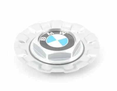 Genuine BMW E34 E36 E39 E46 Z3 Style 29  Wheel Center Hub Cap Cover Silver - Imagem 1 de 4