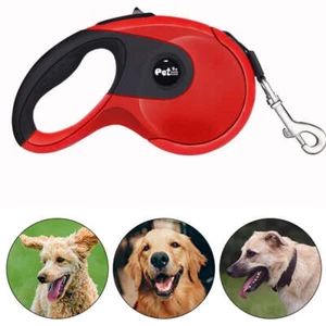 Retractable Dog Leash Automatic Pet Traction Telescopic Rope Anti-Slip Handle 3m - Picture 1 of 6