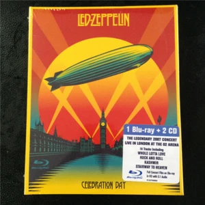 Led Zeppelin – Celebration Day 9340650014479 2CD+Blu-ray Multichannel SEALED - Picture 1 of 1