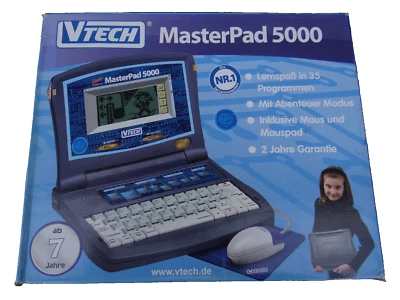 Master Pad 5000 Lerncomputer Rechner Kinder Schule Computer 90er VTech NEU OVP 2 - Bild 1 von 4