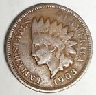 1903 United States USA INDIAN HEAD One Cent  coin