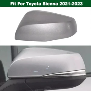 Dark Silver Left Rearview Mirror Cover Outer Shell For Toyota Sienna 2021-2023 - Picture 1 of 7