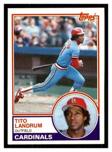 1983 Topps Tito Landrum #337
