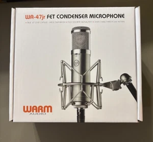 Warm Audio WA-47jr Large Diaphragm Condenser Microphone New WA47Jr - Picture 1 of 1