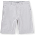 Cremieux Madison Cassis Flat Front Shorts, Lt Grey, Size 52.