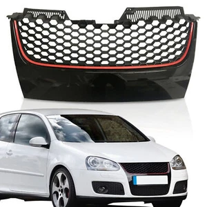 Mesh Grille BlackBadgeless for 2006-09 Volkswagen VW GTI/GLI/Jetta MK5 - Picture 1 of 7