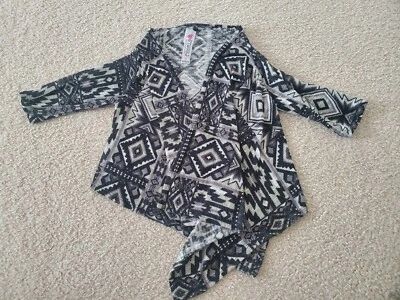 CÁRDIGAN NIÑA KNITWORKS NEGRO TALLA S Foto 1 de 4