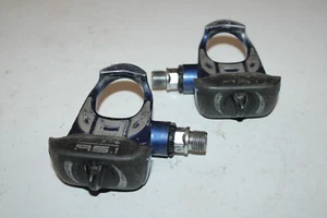 Look A5.1 Clipless Pedals Blue Bikepacking Racing Road Touring Gravel US Shipper - Picture 1 of 9
