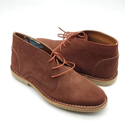 Kenneth Cole Reaction Hombres Pasaje Punta Cerrada Tobillo Moda Botas Marrón 8M Foto 1 de 4