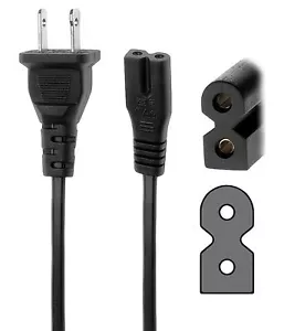 Cavo di alimentazione polarizzato a 2 poli per altoparlante Bose Companion 3 5 - Foto 1 di 2