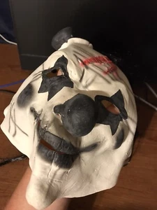 Halloween Maske gruselig Clown lange Haare EUC langlebiges Material kein Kunststoff - Bild 1 von 5