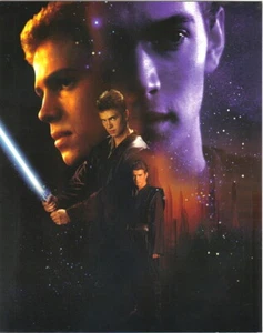 Star Wars Anakin Skywalker Grown Up 8 x 10 Glossy Postcard #2 NEW UNUSED - Picture 1 of 1