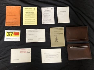 Vintage Military Dutch Ephemera - Bild 1 von 8